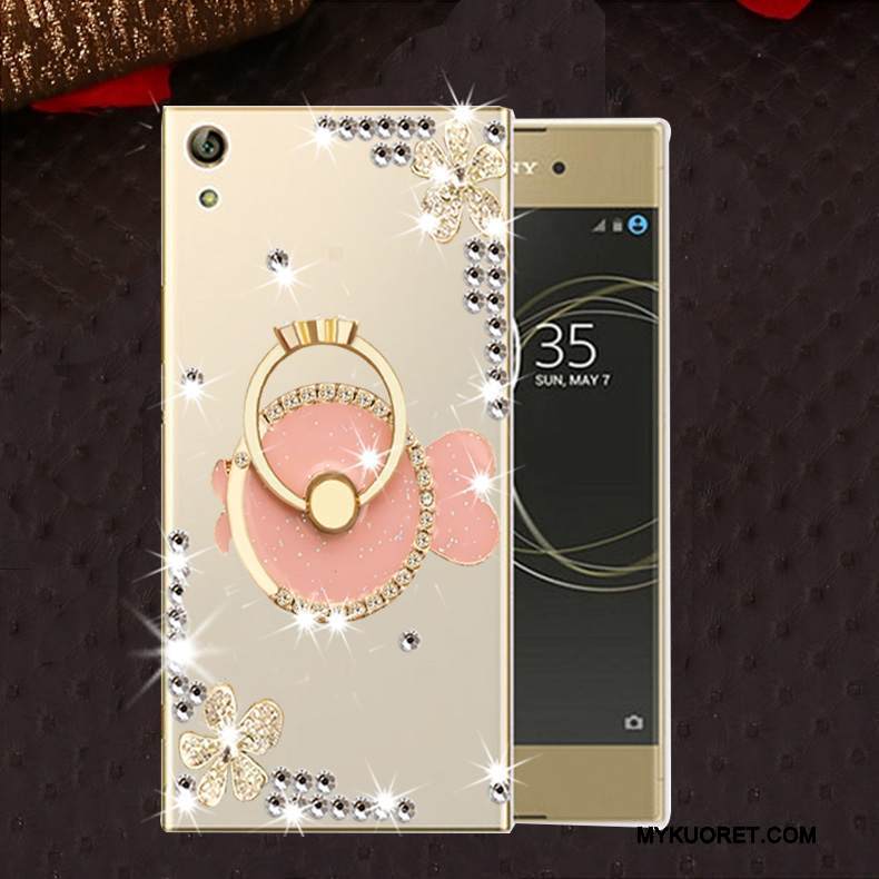 Kuori Sony Xperia L1 Suojaus Jauhe Murtumaton, Kotelo Sony Xperia L1 Strassi Puhelimen Kuoret
