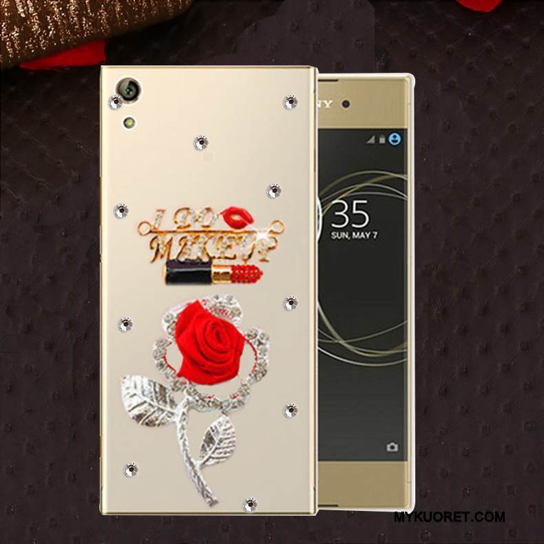 Kuori Sony Xperia L1 Suojaus Jauhe Murtumaton, Kotelo Sony Xperia L1 Strassi Puhelimen Kuoret