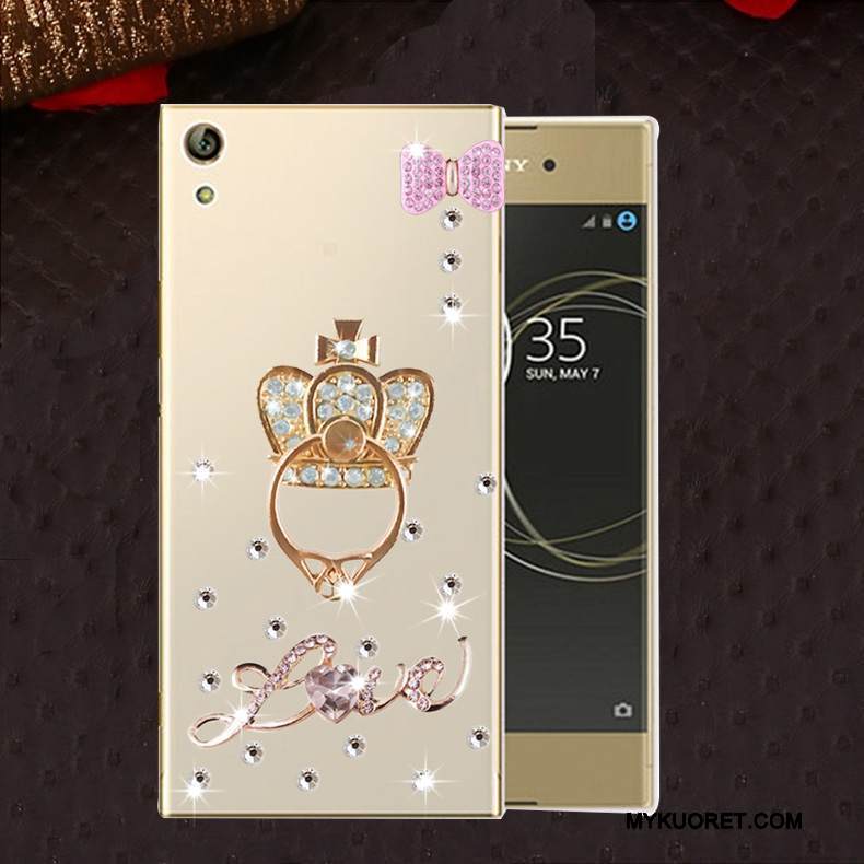 Kuori Sony Xperia L1 Suojaus Jauhe Murtumaton, Kotelo Sony Xperia L1 Strassi Puhelimen Kuoret