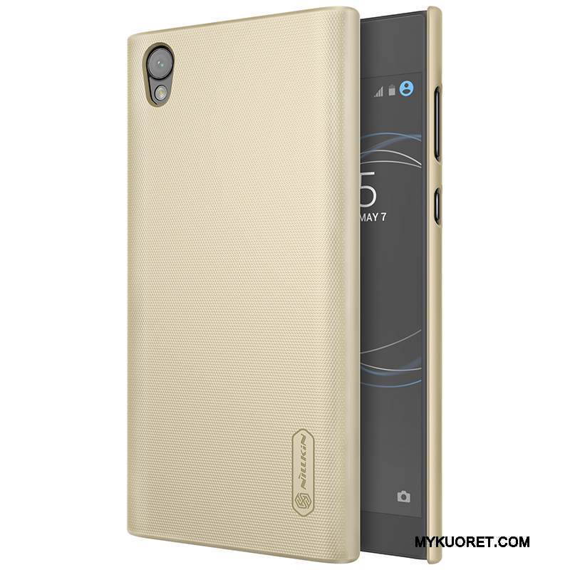 Kuori Sony Xperia L1 Suojaus Kulta Liukumaton, Kotelo Sony Xperia L1 Musta Puhelimen Kuoret