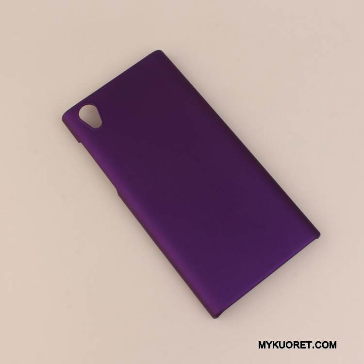 Kuori Sony Xperia L1 Suojaus Sininen Kova, Kotelo Sony Xperia L1 Puhelimen Kuoret Pesty Suede