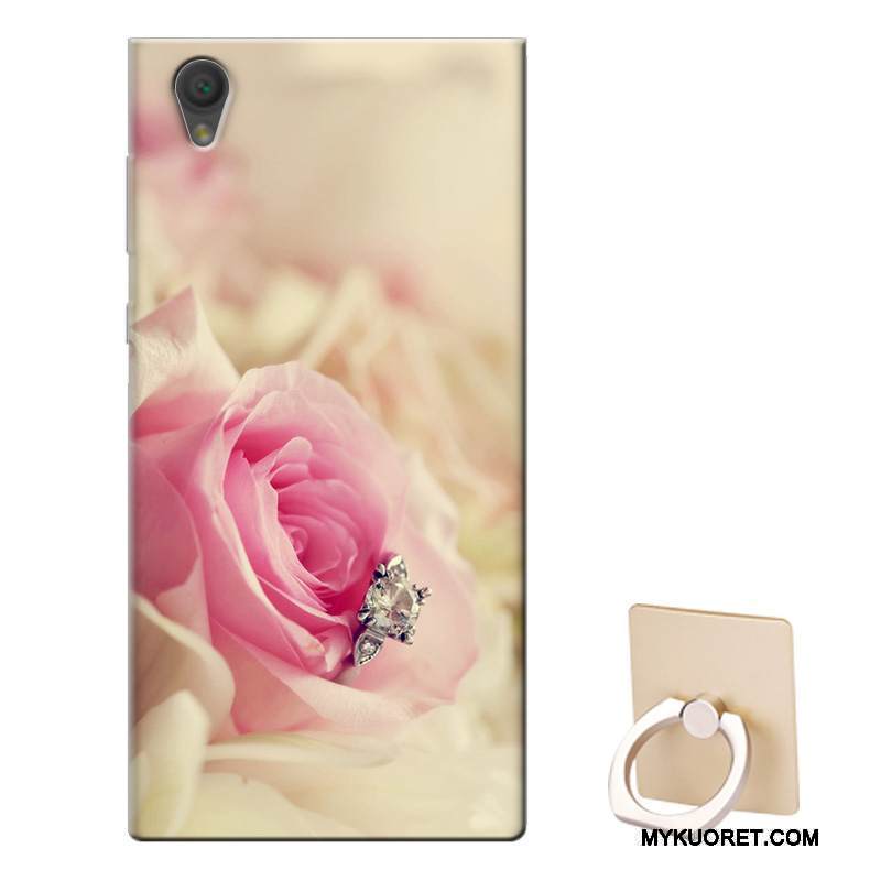 Kuori Sony Xperia L1 Tuki Murtumaton Valkoinen, Kotelo Sony Xperia L1 Pehmeä Neste Puhelimen Kuoret Muokata