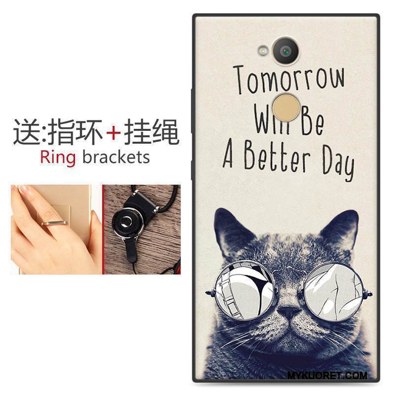 Kuori Sony Xperia L2 Laukut Kustannukset Pieni, Kotelo Sony Xperia L2 Silikoni Puhelimen Kuoret