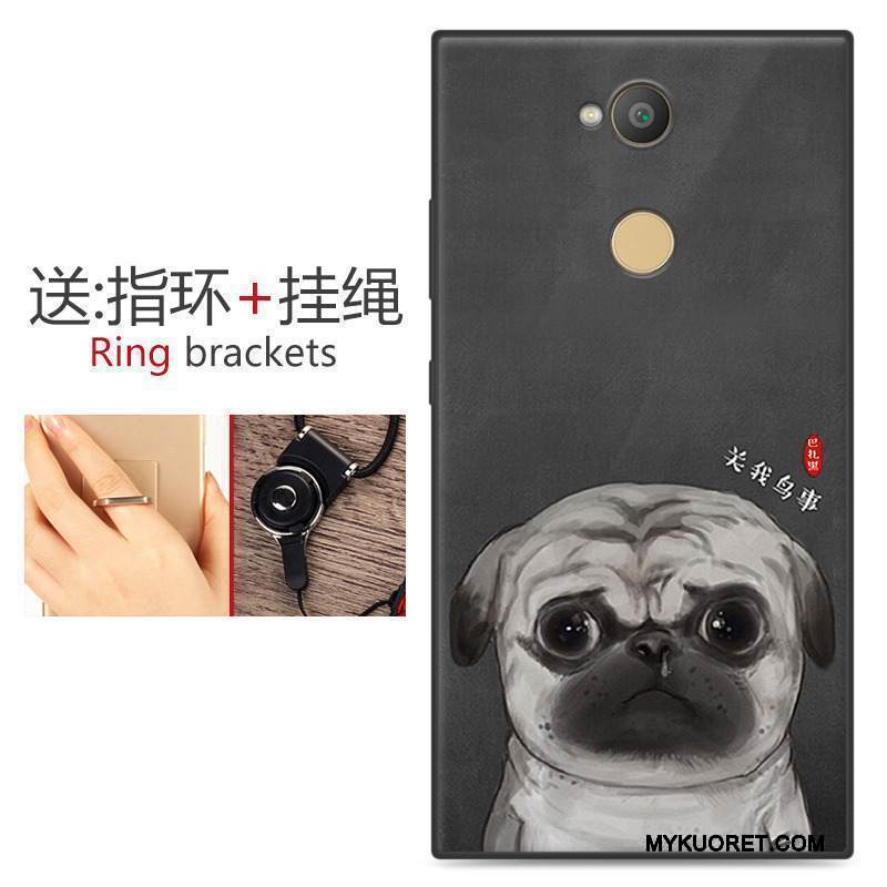 Kuori Sony Xperia L2 Laukut Kustannukset Pieni, Kotelo Sony Xperia L2 Silikoni Puhelimen Kuoret