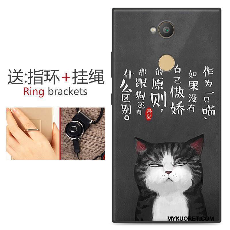 Kuori Sony Xperia L2 Laukut Kustannukset Pieni, Kotelo Sony Xperia L2 Silikoni Puhelimen Kuoret