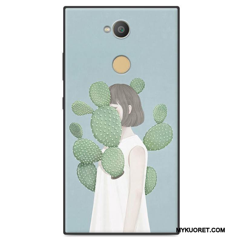 Kuori Sony Xperia L2 Pehmeä Neste Murtumaton Taide, Kotelo Sony Xperia L2 Laukut Jauhe Puhelimen Kuoret