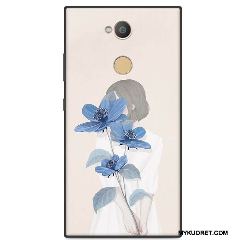 Kuori Sony Xperia L2 Pehmeä Neste Murtumaton Taide, Kotelo Sony Xperia L2 Laukut Jauhe Puhelimen Kuoret