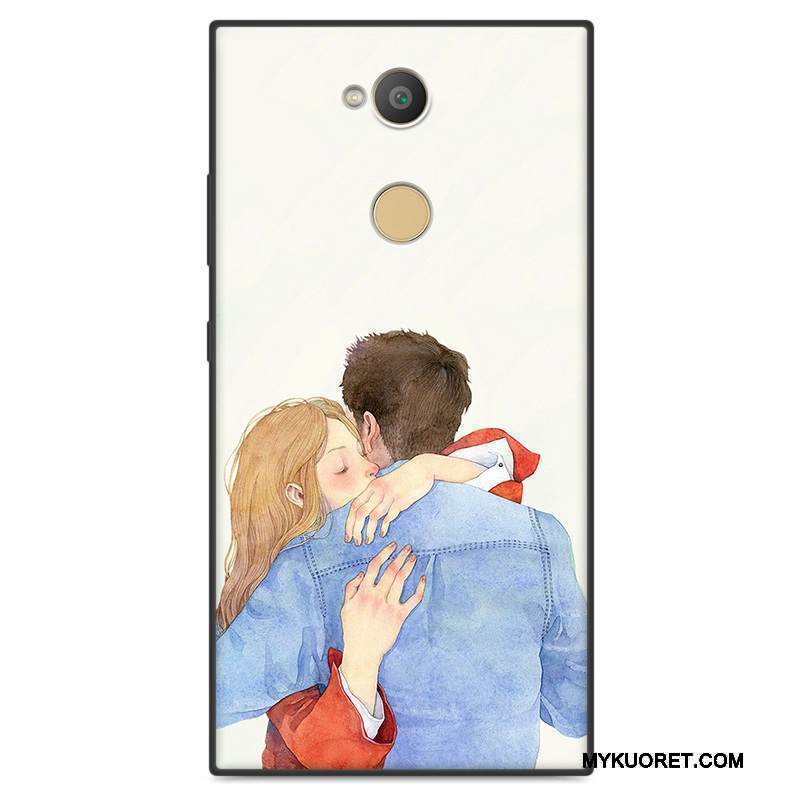 Kuori Sony Xperia L2 Pehmeä Neste Murtumaton Taide, Kotelo Sony Xperia L2 Laukut Jauhe Puhelimen Kuoret