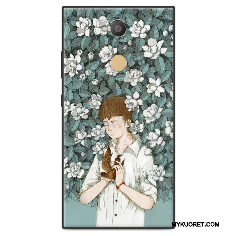 Kuori Sony Xperia L2 Pehmeä Neste Murtumaton Taide, Kotelo Sony Xperia L2 Laukut Jauhe Puhelimen Kuoret