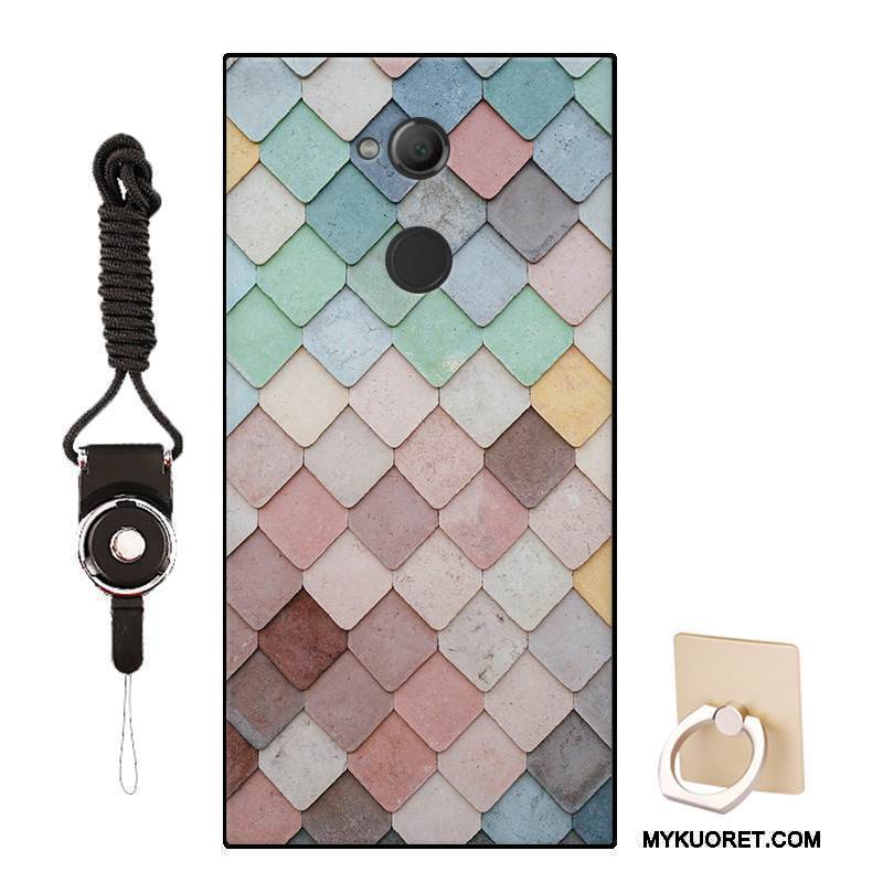 Kuori Sony Xperia L2 Pehmeä Neste Persoonallisuus Jauhe, Kotelo Sony Xperia L2 Luova Puhelimen Kuoret Malli