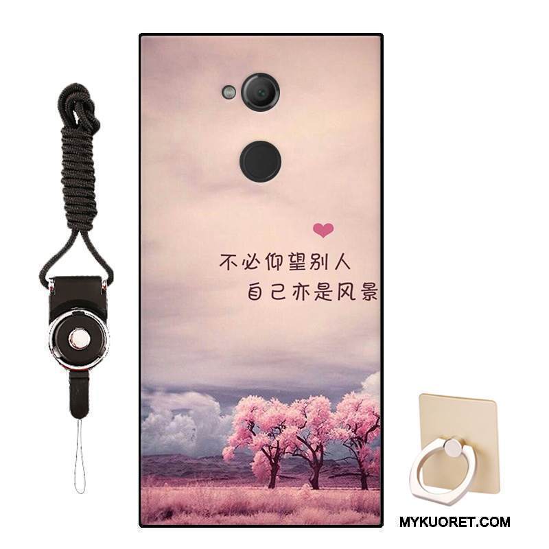 Kuori Sony Xperia L2 Pehmeä Neste Persoonallisuus Jauhe, Kotelo Sony Xperia L2 Luova Puhelimen Kuoret Malli