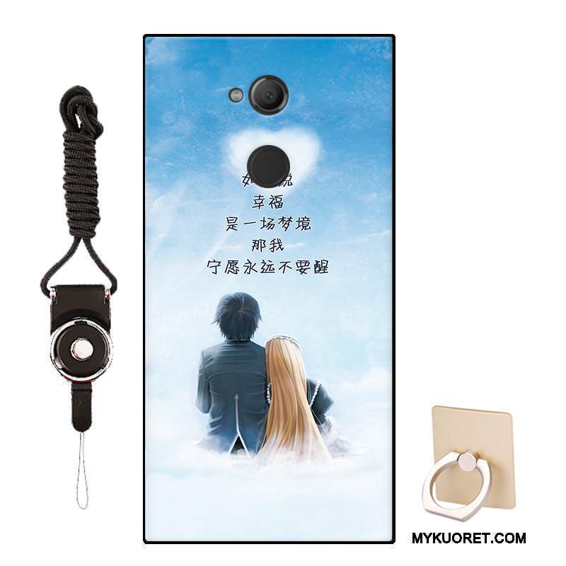 Kuori Sony Xperia L2 Pehmeä Neste Persoonallisuus Jauhe, Kotelo Sony Xperia L2 Luova Puhelimen Kuoret Malli