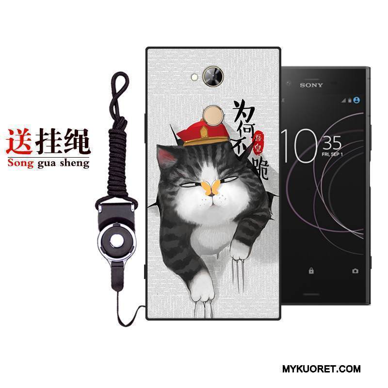 Kuori Sony Xperia L2 Sarjakuva Murtumaton Puhelimen Kuoret, Kotelo Sony Xperia L2 Laukut Persoonallisuus Punainen