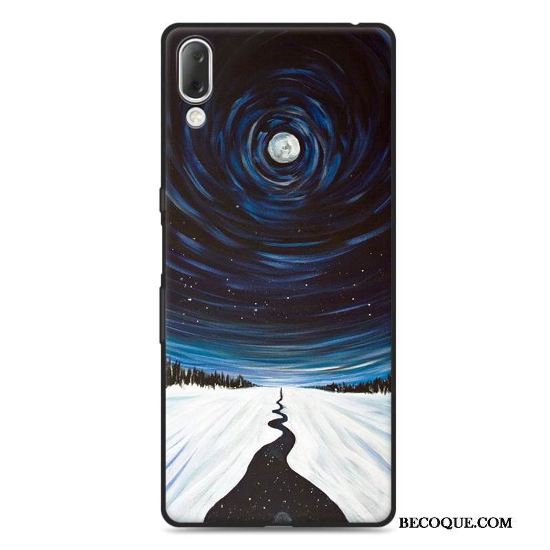 Kuori Sony Xperia L3 Laukut Naarmu Harmaa, Kotelo Sony Xperia L3 Suojaus Puhelimen Kuoret Pesty Suede