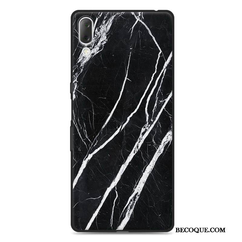 Kuori Sony Xperia L3 Laukut Pesty Suede Liiketoiminta, Kotelo Sony Xperia L3 Luova Harmaa Persoonallisuus