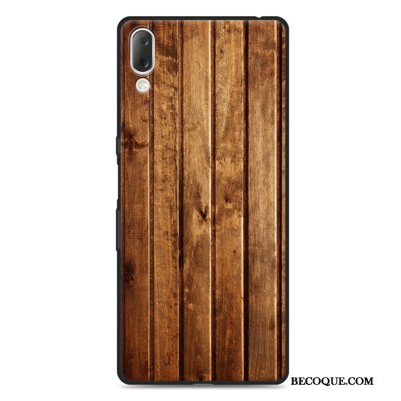 Kuori Sony Xperia L3 Laukut Pesty Suede Liiketoiminta, Kotelo Sony Xperia L3 Luova Harmaa Persoonallisuus