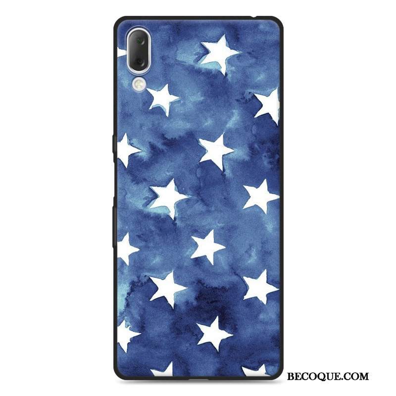 Kuori Sony Xperia L3 Laukut Puhelimen Kuoret Murtumaton, Kotelo Sony Xperia L3 Sarjakuva Net Red Vihreä