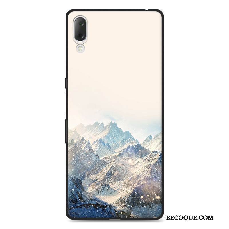 Kuori Sony Xperia L3 Laukut Puhelimen Kuoret Murtumaton, Kotelo Sony Xperia L3 Sarjakuva Net Red Vihreä