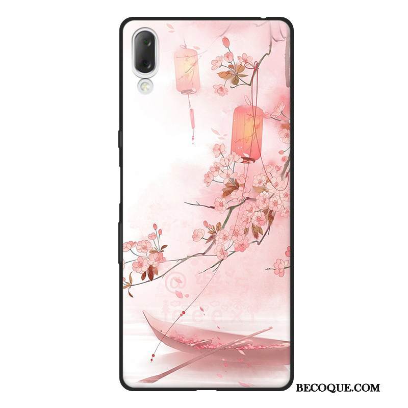 Kuori Sony Xperia L3 Luova Pesty Suede Tuuli, Kotelo Sony Xperia L3 Suojaus Puhelimen Kuoret Vihreä