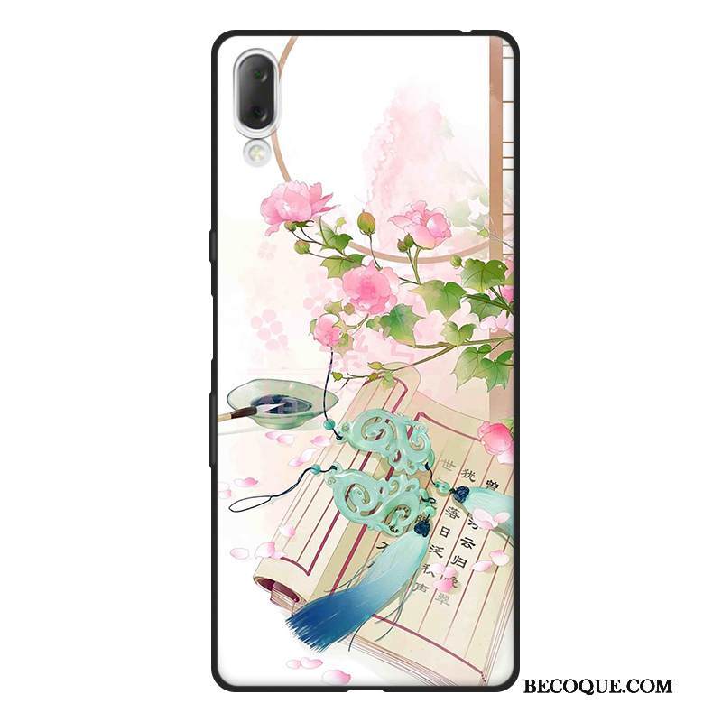 Kuori Sony Xperia L3 Luova Pesty Suede Tuuli, Kotelo Sony Xperia L3 Suojaus Puhelimen Kuoret Vihreä