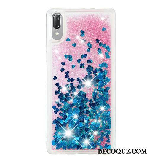 Kuori Sony Xperia L3 Luova Puhelimen Kuoret Juoksuhiekka, Kotelo Sony Xperia L3 Suupaltti Kulta