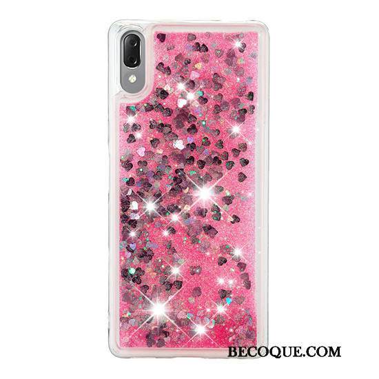 Kuori Sony Xperia L3 Luova Puhelimen Kuoret Juoksuhiekka, Kotelo Sony Xperia L3 Suupaltti Kulta