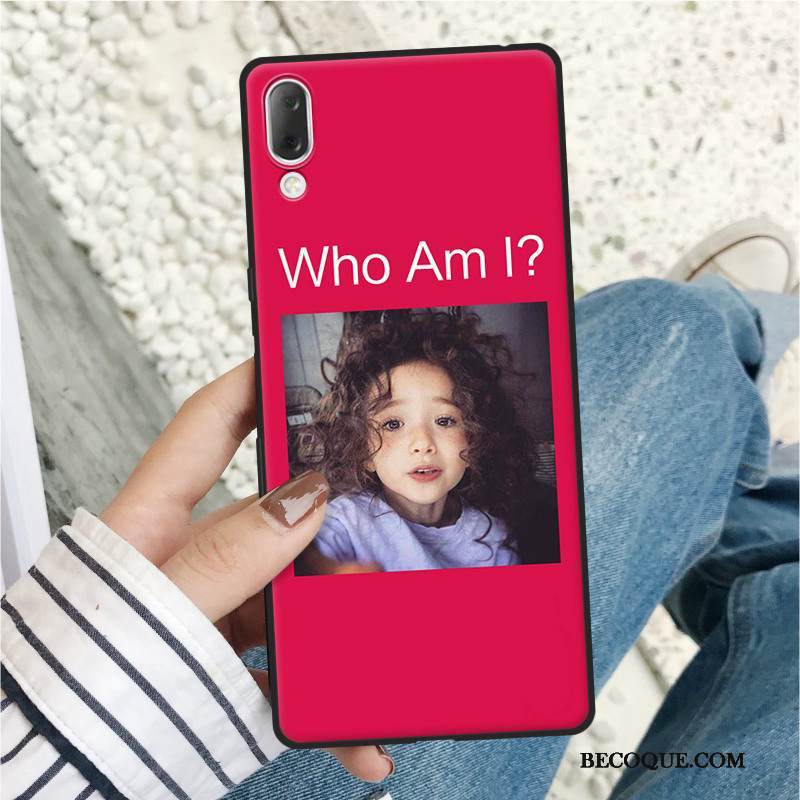 Kuori Sony Xperia L3 Luova Trendi Persoonallisuus, Kotelo Sony Xperia L3 Pehmeä Neste Punainen Puhelimen Kuoret