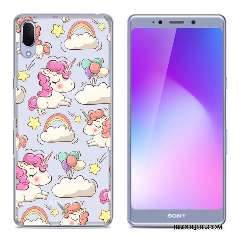 Kuori Sony Xperia L3 Luova Trendi Vihreä, Kotelo Sony Xperia L3 Pehmeä Neste Puhelimen Kuoret