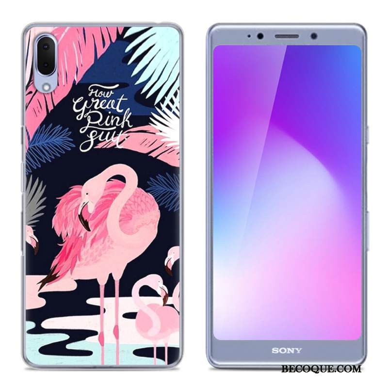 Kuori Sony Xperia L3 Luova Trendi Vihreä, Kotelo Sony Xperia L3 Pehmeä Neste Puhelimen Kuoret