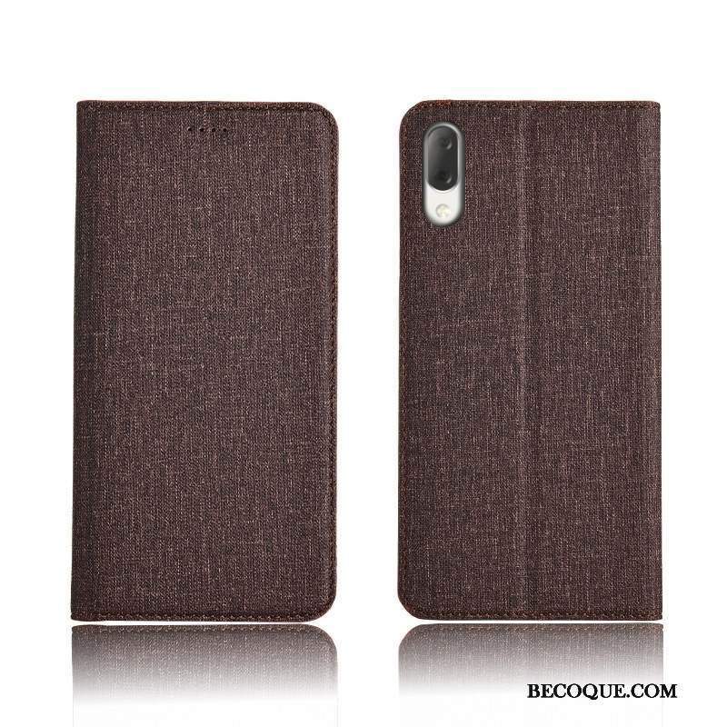 Kuori Sony Xperia L3 Nahka Jauhe Puhelimen Kuoret, Kotelo Sony Xperia L3 Laukut Uusi Pesty Suede