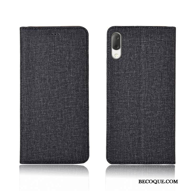 Kuori Sony Xperia L3 Nahka Jauhe Puhelimen Kuoret, Kotelo Sony Xperia L3 Laukut Uusi Pesty Suede