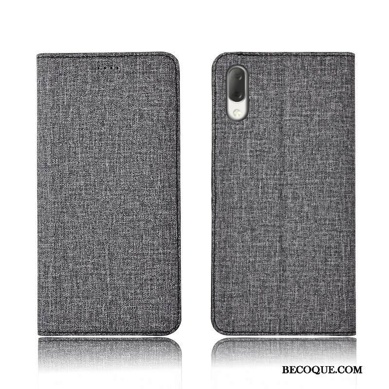 Kuori Sony Xperia L3 Nahka Jauhe Puhelimen Kuoret, Kotelo Sony Xperia L3 Laukut Uusi Pesty Suede