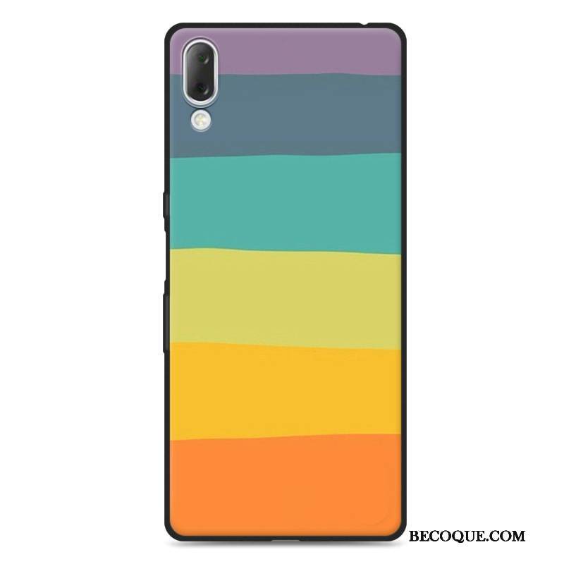 Kuori Sony Xperia L3 Suojaus Yksinkertainen Tuuli, Kotelo Sony Xperia L3 Pehmeä Neste Tide-brändi Murtumaton