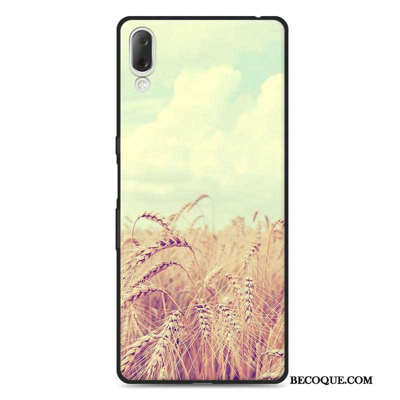 Kuori Sony Xperia L3 Suojaus Yksinkertainen Tuuli, Kotelo Sony Xperia L3 Pehmeä Neste Tide-brändi Murtumaton