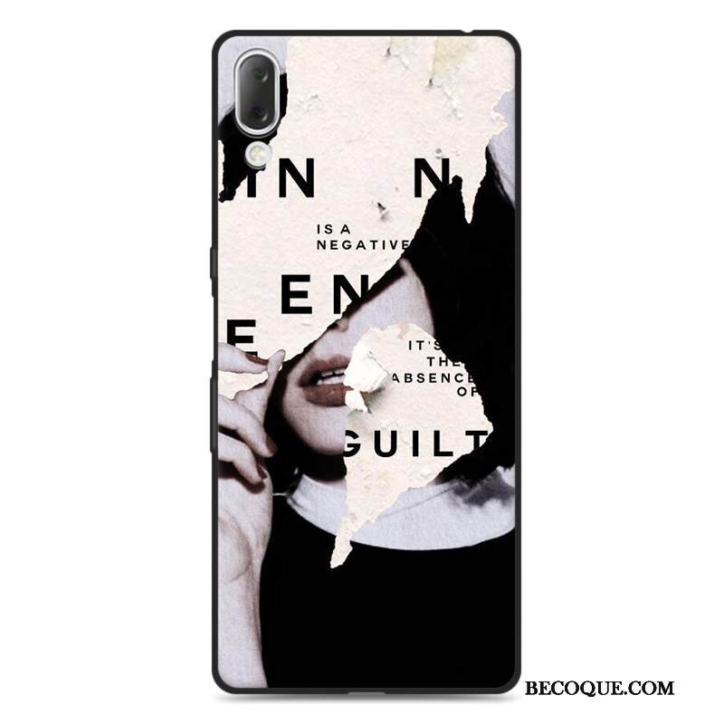 Kuori Sony Xperia L3 Suojaus Yksinkertainen Tuuli, Kotelo Sony Xperia L3 Pehmeä Neste Tide-brändi Murtumaton