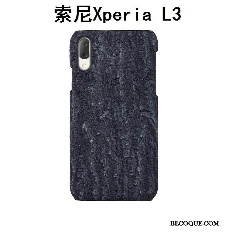 Kuori Sony Xperia L3 Ylellisyys Murtumaton Persoonallisuus, Kotelo Sony Xperia L3 Tila Puu Puhelimen Kuoret