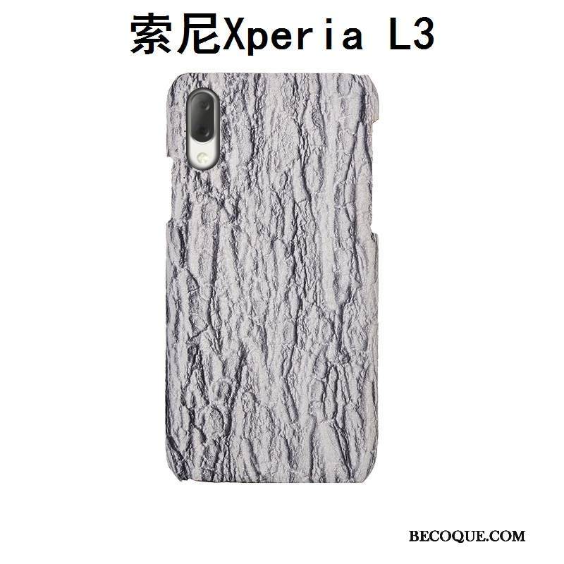 Kuori Sony Xperia L3 Ylellisyys Murtumaton Persoonallisuus, Kotelo Sony Xperia L3 Tila Puu Puhelimen Kuoret