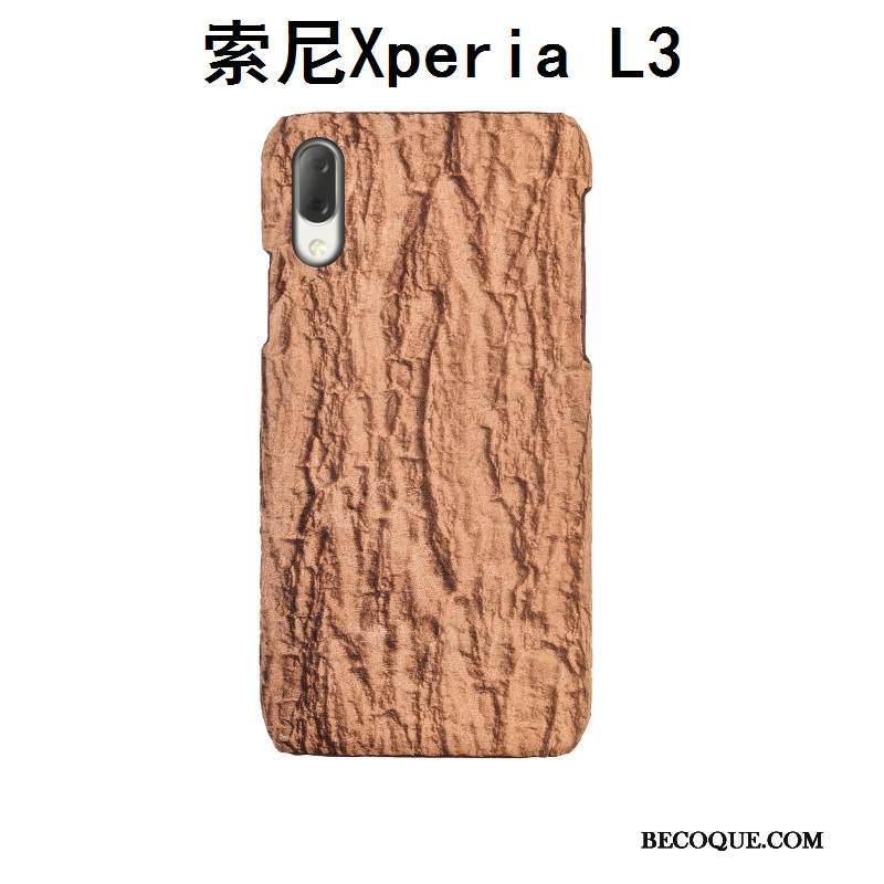 Kuori Sony Xperia L3 Ylellisyys Murtumaton Persoonallisuus, Kotelo Sony Xperia L3 Tila Puu Puhelimen Kuoret