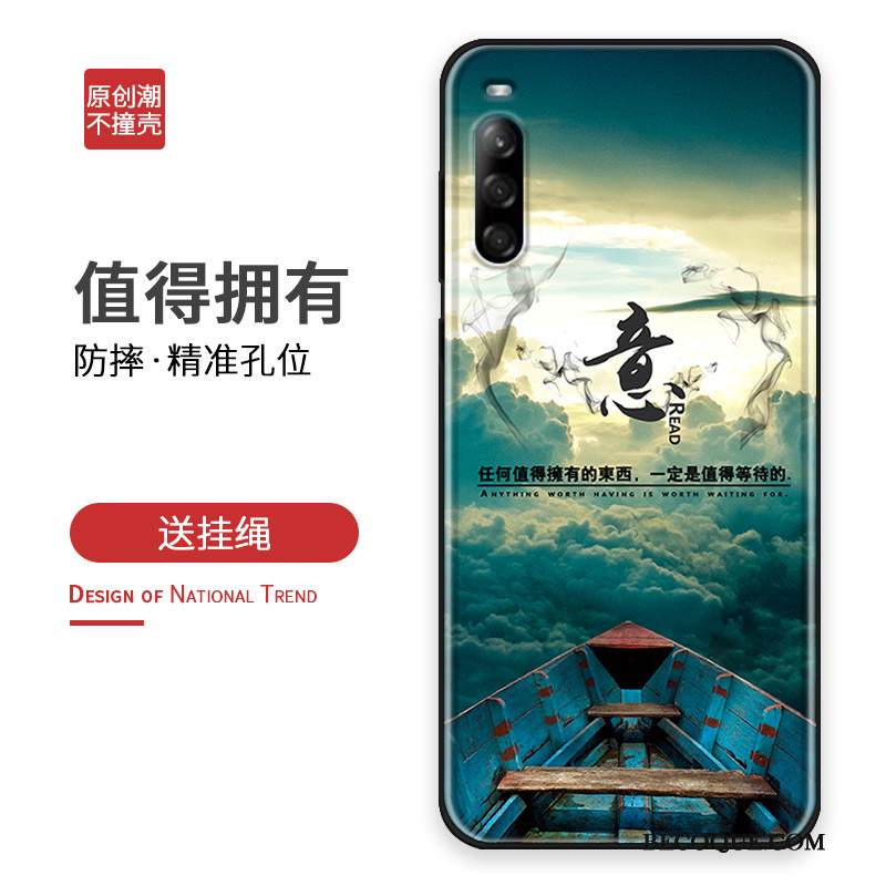 Kuori Sony Xperia L4 Laukut Muokata Persoonallisuus, Kotelo Sony Xperia L4 Silikoni Murtumaton Puhelimen Kuoret