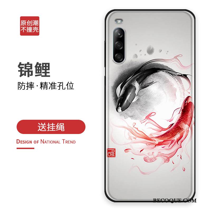 Kuori Sony Xperia L4 Laukut Muokata Persoonallisuus, Kotelo Sony Xperia L4 Silikoni Murtumaton Puhelimen Kuoret