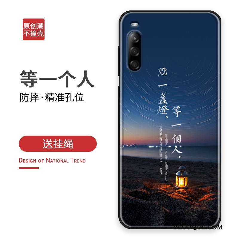 Kuori Sony Xperia L4 Laukut Muokata Persoonallisuus, Kotelo Sony Xperia L4 Silikoni Murtumaton Puhelimen Kuoret