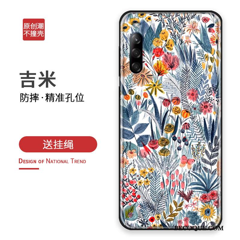 Kuori Sony Xperia L4 Laukut Muokata Vihreä, Kotelo Sony Xperia L4 Silikoni Persoonallisuus Murtumaton