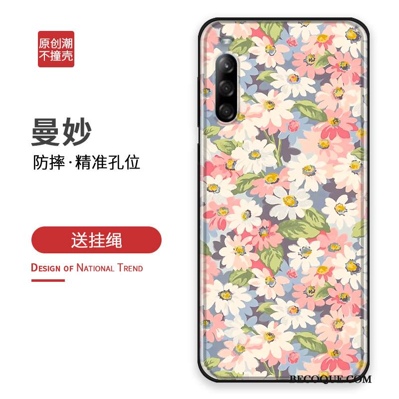 Kuori Sony Xperia L4 Laukut Muokata Vihreä, Kotelo Sony Xperia L4 Silikoni Persoonallisuus Murtumaton