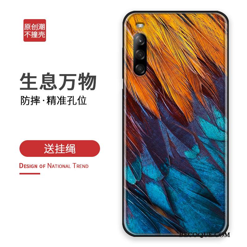 Kuori Sony Xperia L4 Laukut Muokata Vihreä, Kotelo Sony Xperia L4 Silikoni Persoonallisuus Murtumaton