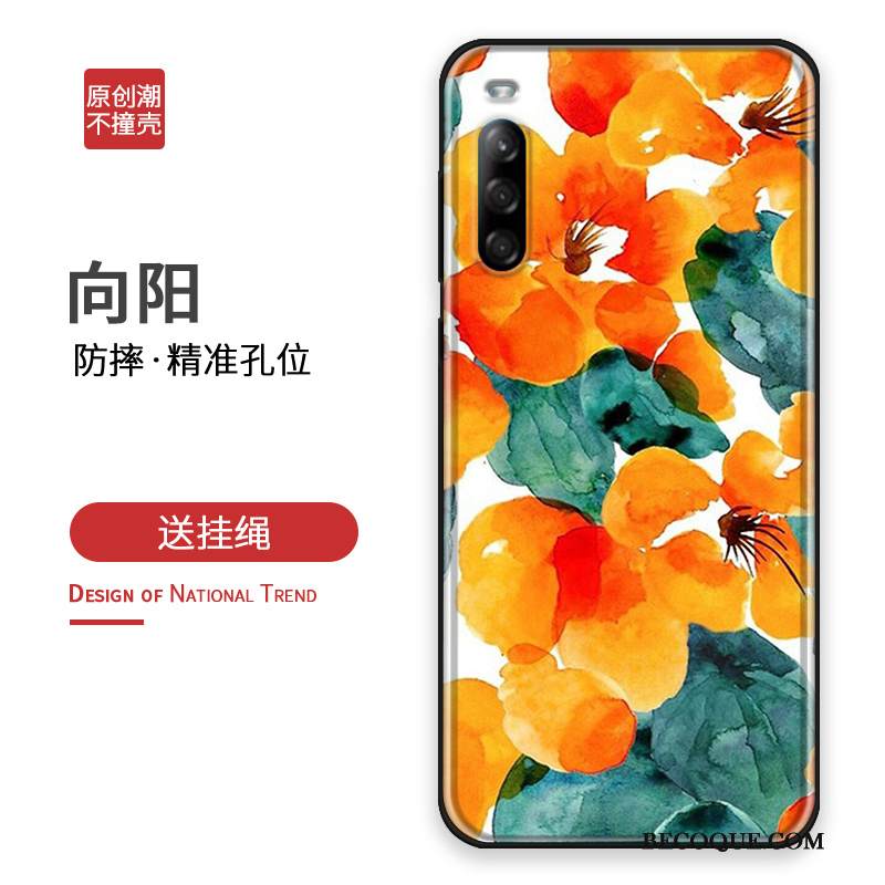 Kuori Sony Xperia L4 Laukut Muokata Vihreä, Kotelo Sony Xperia L4 Silikoni Persoonallisuus Murtumaton