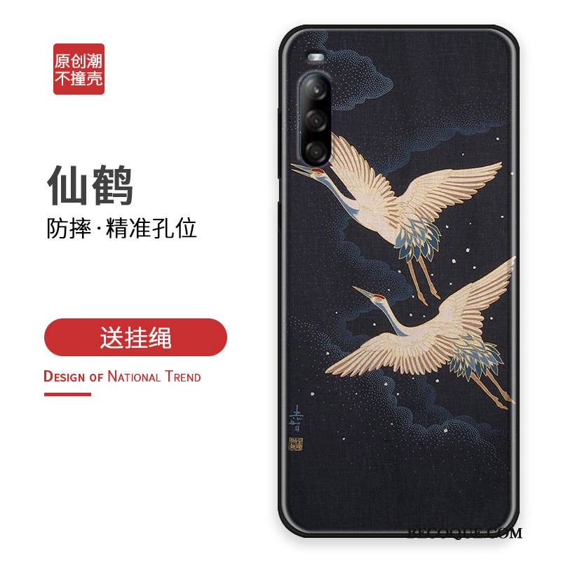 Kuori Sony Xperia L4 Laukut Tide-brändi Puhelimen Kuoret, Kotelo Sony Xperia L4 Luova Karppi Persoonallisuus