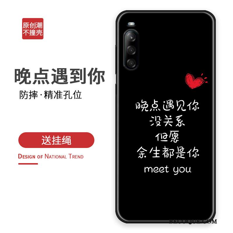 Kuori Sony Xperia L4 Laukut Tide-brändi Puhelimen Kuoret, Kotelo Sony Xperia L4 Luova Karppi Persoonallisuus