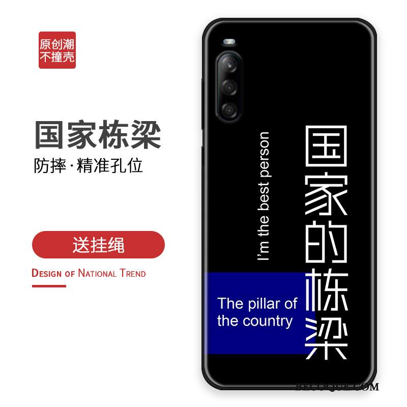 Kuori Sony Xperia L4 Laukut Tide-brändi Puhelimen Kuoret, Kotelo Sony Xperia L4 Luova Karppi Persoonallisuus