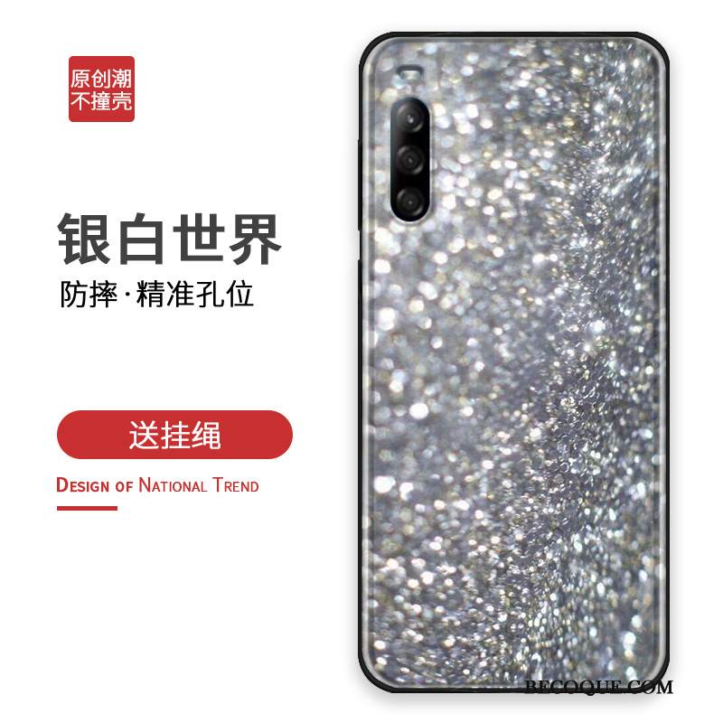 Kuori Sony Xperia L4 Luova Persoonallisuus Kukka, Kotelo Sony Xperia L4 Sarjakuva Murtumaton Puhelimen Kuoret