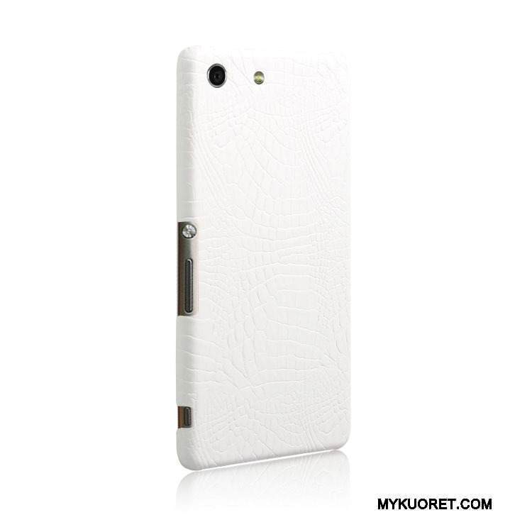 Kuori Sony Xperia M5 Dual Nahka Puhelimen Kuoret Kukkakuvio, Kotelo Sony Xperia M5 Dual Suojaus Uusi Vaaleansininen